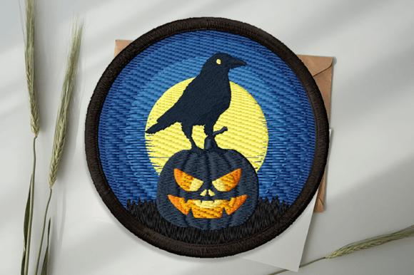 Crow with Halloween Pumpkin: A Designer’s Review