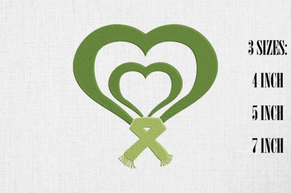 Mental Health Awareness Green Heart Review