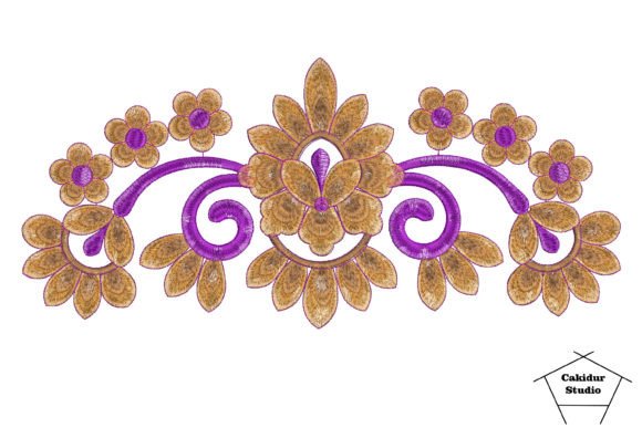 Purple Twig Flowers: A Craft Fair Embroidery Review