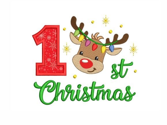 Review: My 1st Reindeer Christmas Applique for Makers