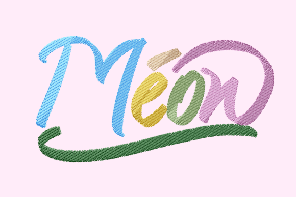 Reviewing Meow Lettering Script for Boutique Sweatshirts