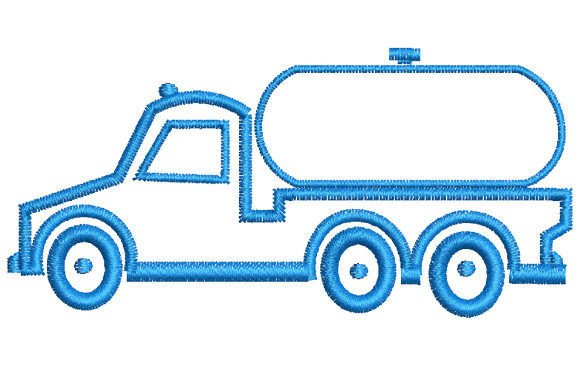 Reviewing Water Truck Line for Holiday Embroidery