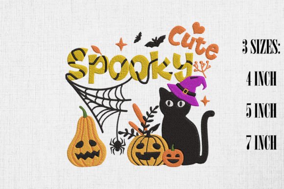 Spooky Cute Kitten Pumpkin Bat Black Cat Review